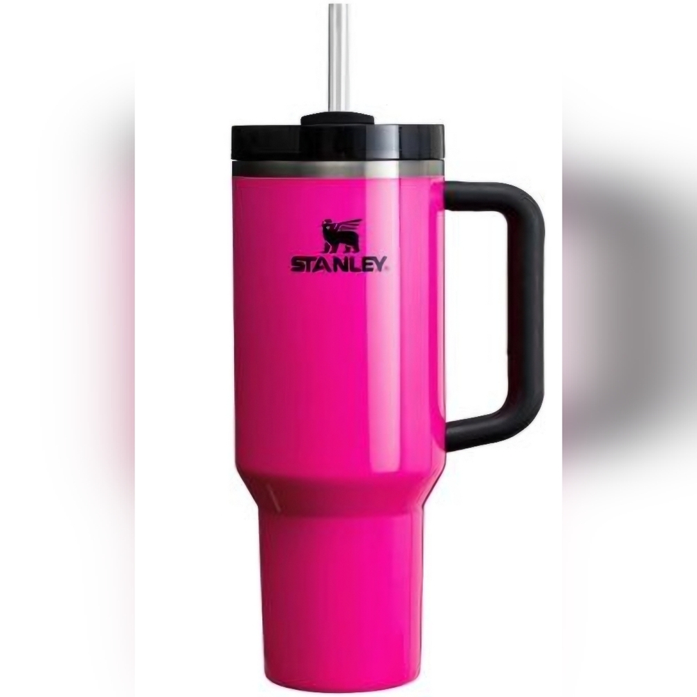 Stanley Electric Pink Travel Mug with Handle